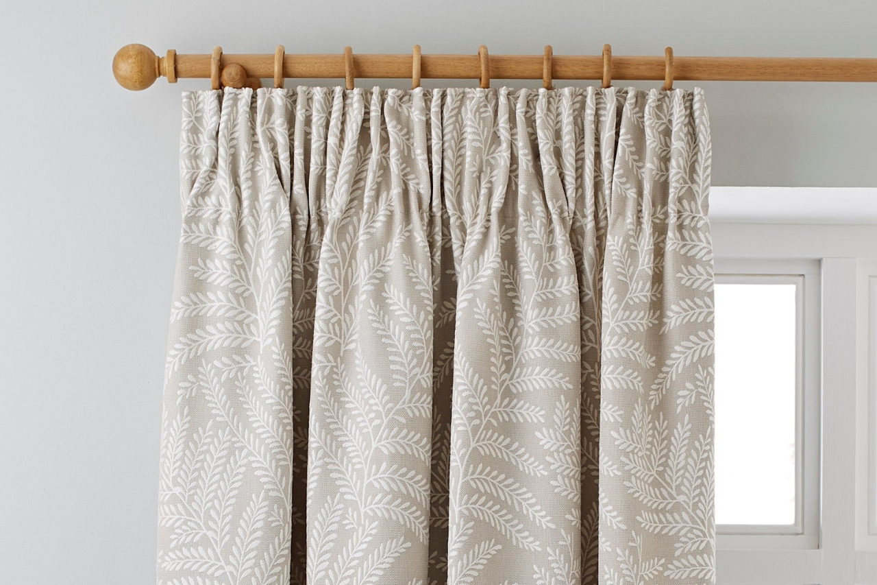 Luxury curtains for living room in Dubai