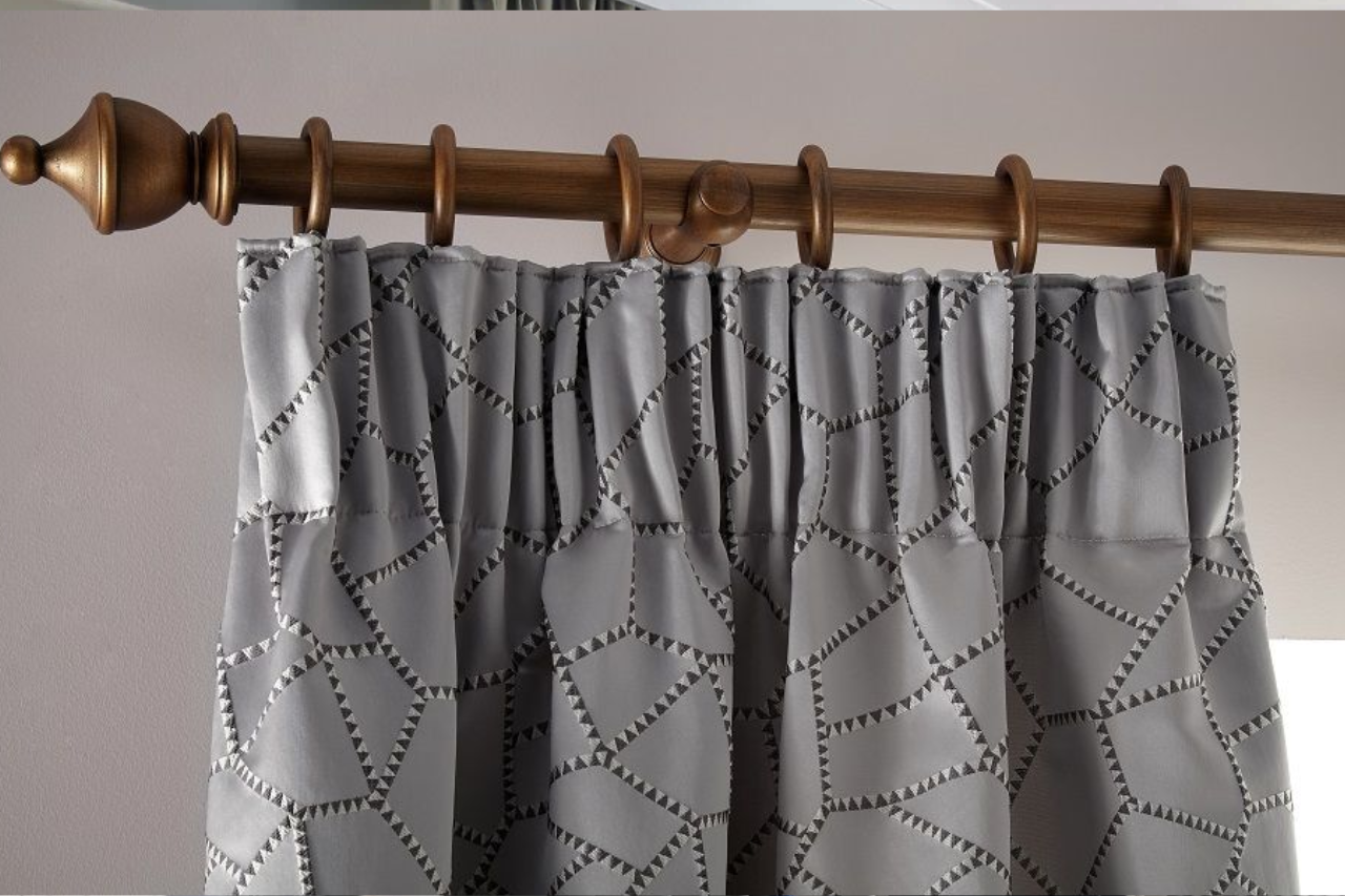 Luxury curtains for living room in Dubai