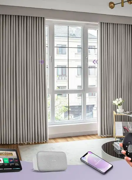 Advanced curtain lining and motorization in Dubai | Luxury custom curtains