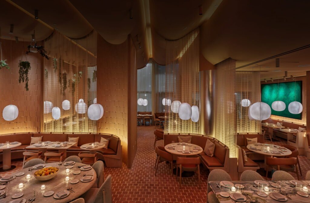 Pinch pleat luxury curtains for living rooms in Dubai