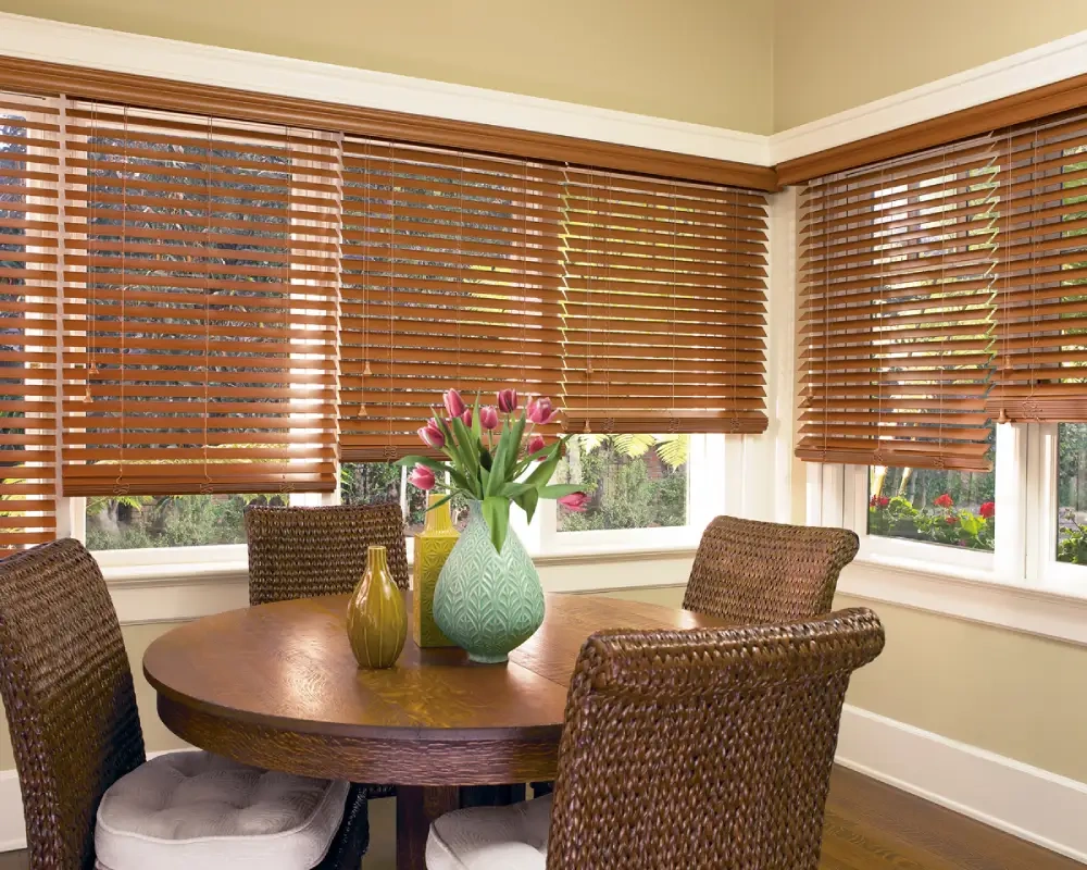 Premium wooden blinds in Dubai – luxury custom window blinds for modern interiors in UAE