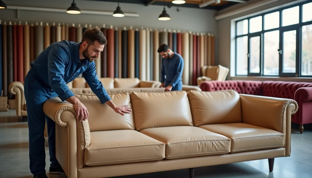 Custom sofa repair and furniture restoration experts in UAE