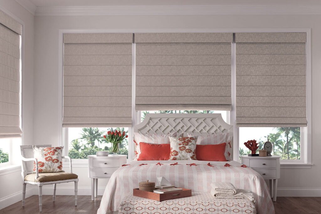 Roman Blackout Blinds: Soft Elegance with Full Coverage
